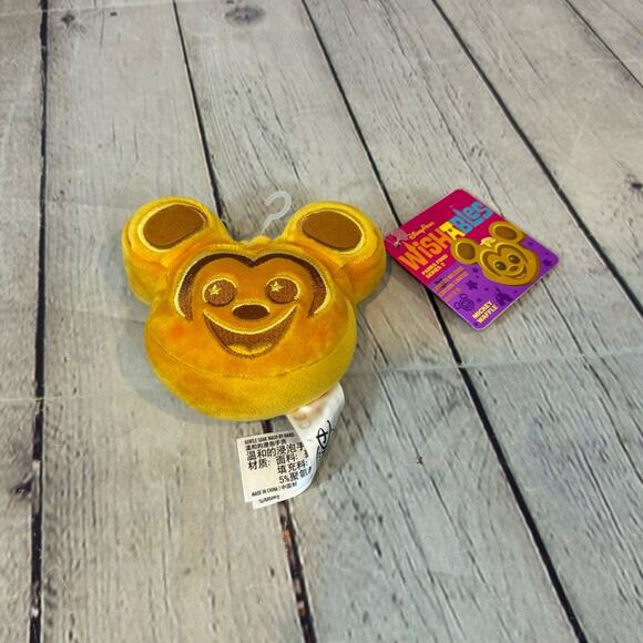 Disney Parks Wishables Mickey Waffle Plush - Picture 1 of 2